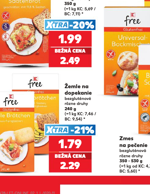 Žemle na dopekanie