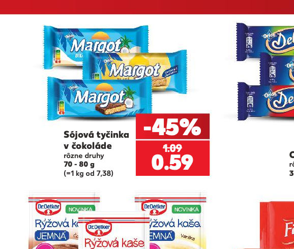 Sójová tyčinka v čokoláde