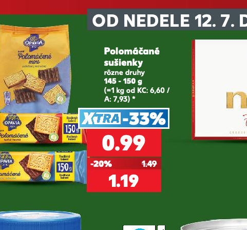 Polomáčané sušienky