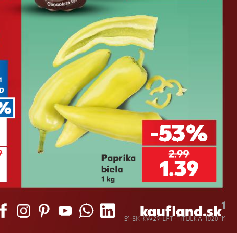 Paprika biela