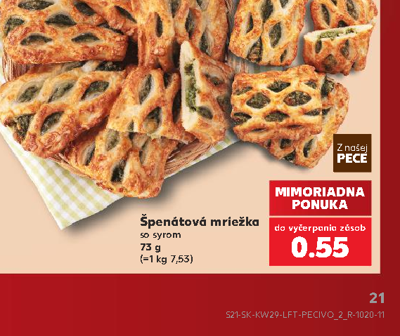 Špenátová mriežka