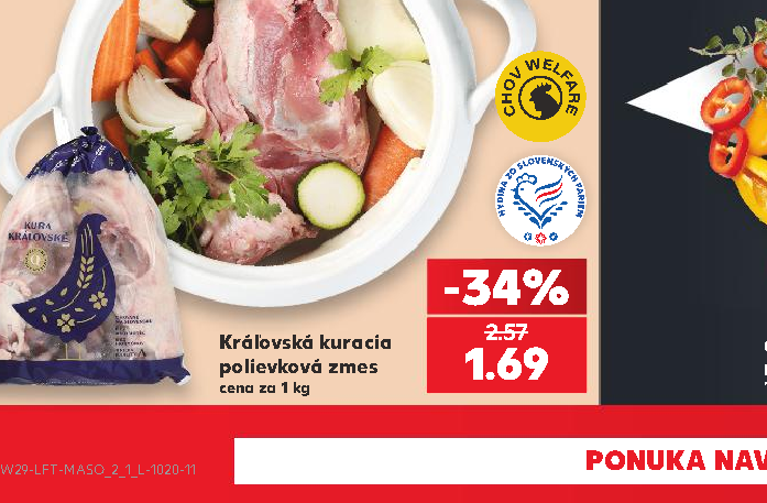 Kráľovská kuracia polievková zmes