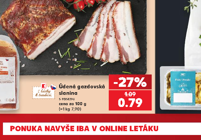 Údená gazdovská slanina