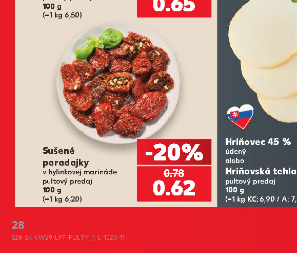 Sušené paradajky