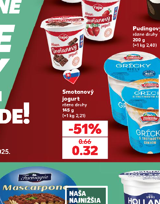 Smotanový jogurt