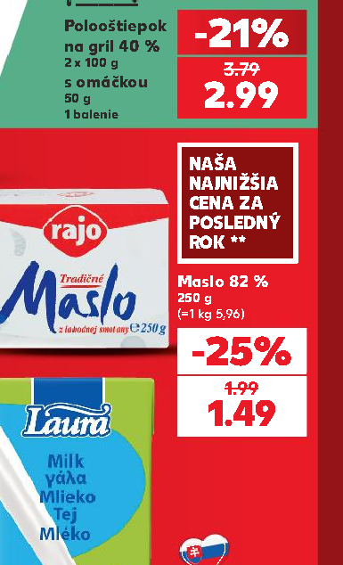 Maslo 82 %