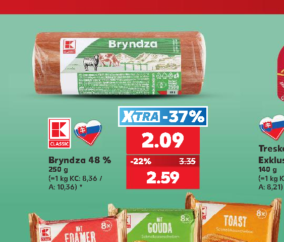 Bryndza 48 %