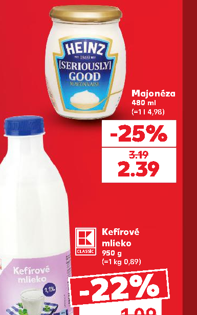 Kefírové mlieko