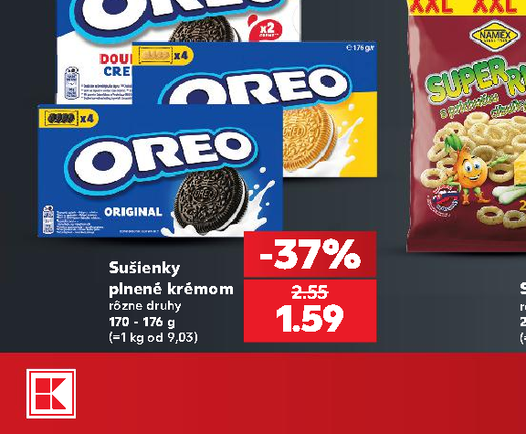 Sušienky plnené krémom