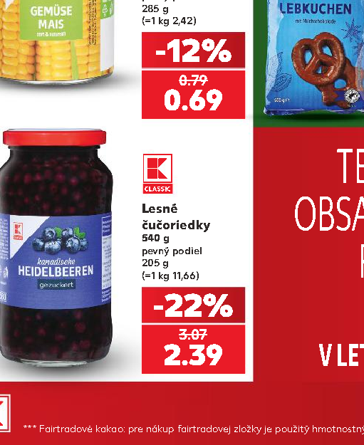 Lesné čučoriedky