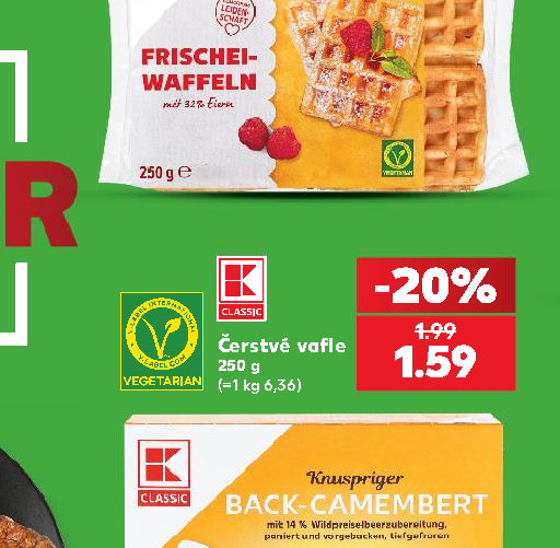 Čerstvé vafle