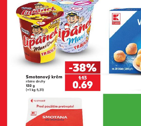 Smotanový krém