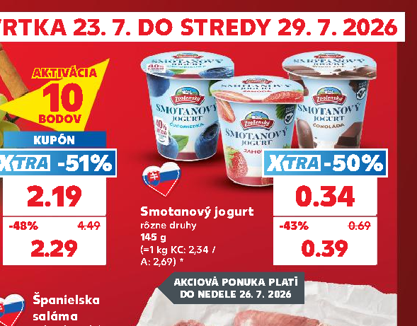 Smotanový jogurt