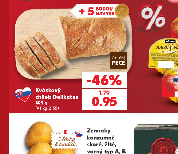 Kváskový chlieb Delikates