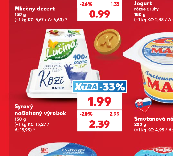 Syrový našľahaný výrobok