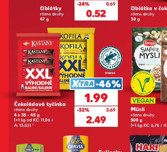 Čokoládová tyčinka
