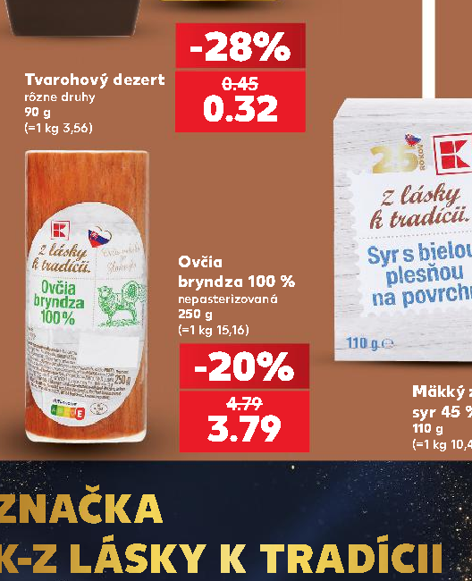 Ovčia bryndza 100 %