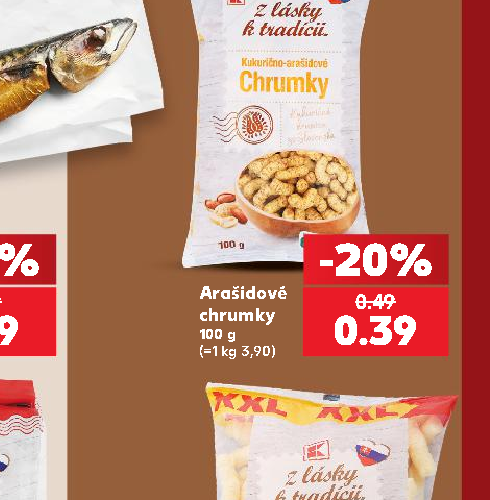Arašidové chrumky
