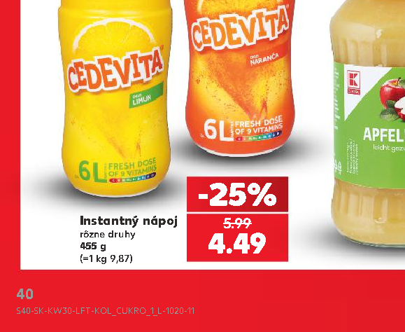Instantný nápoj