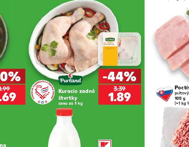 Kuracie zadné štvrtky