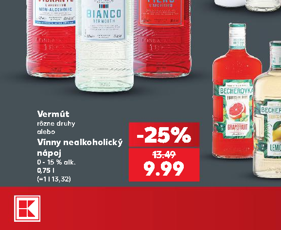 Vínny nealkoholický nápoj