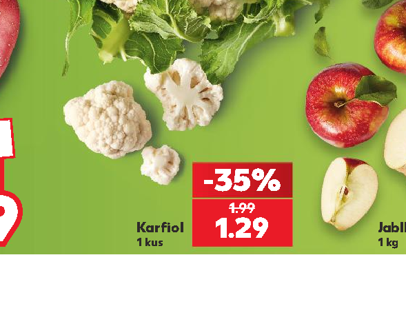 Karfiol 1 kus