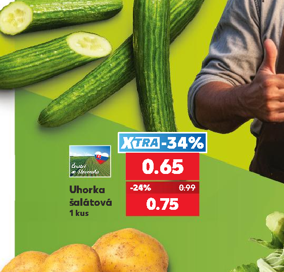 Uhorka šalátová 1 kus