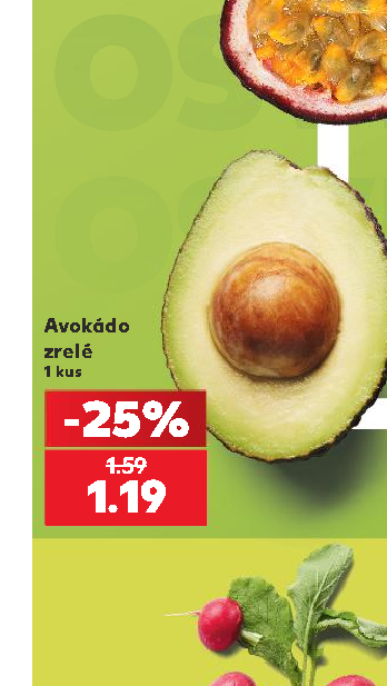 Avokádo zrelé