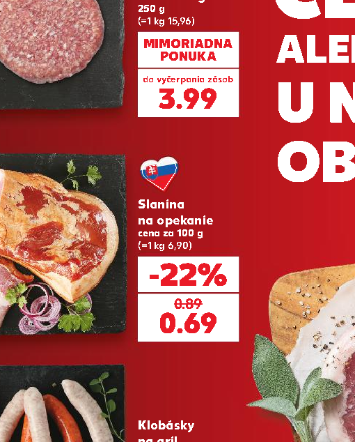 Slanina na opekanie