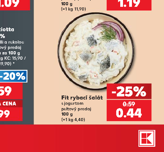 Fit rybací šalát