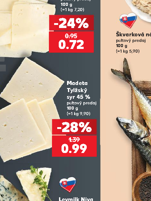 Madeta Tylžský syr 45 %