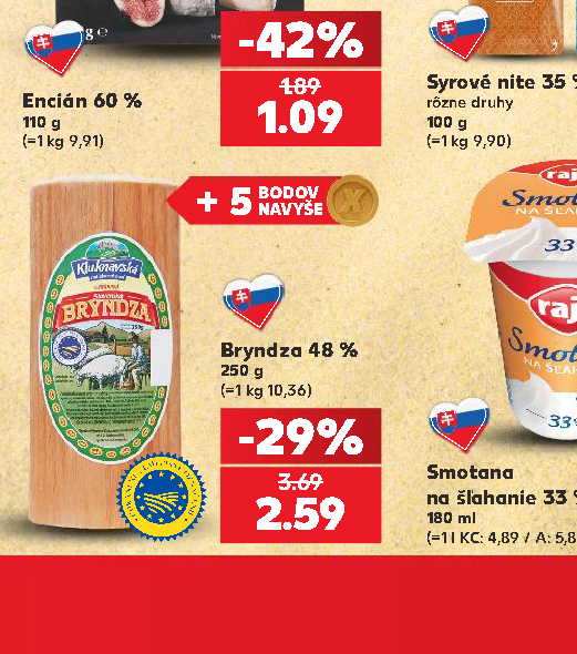 Bryndza 48 %