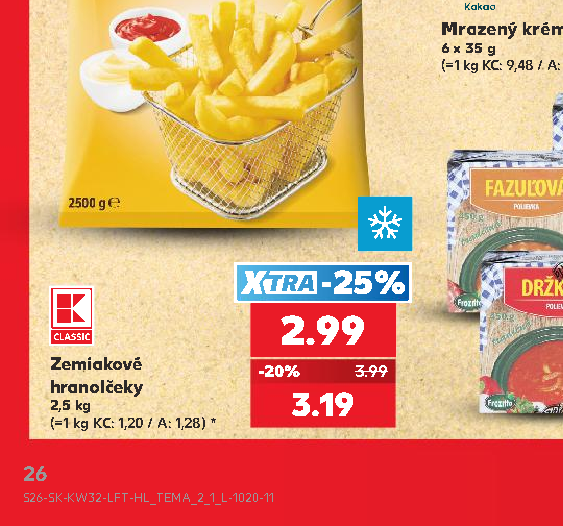 Zemiakové hranolčeky