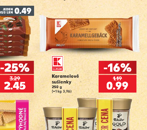 Karamelové sušienky