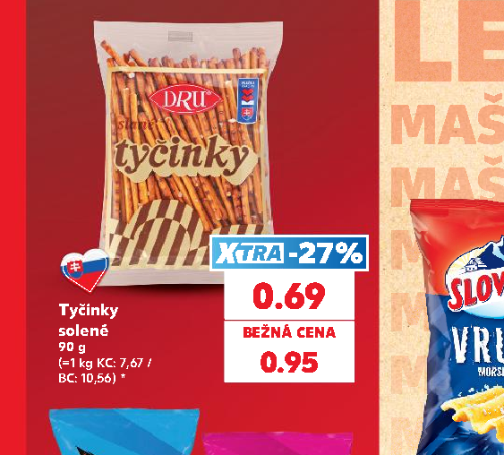 Tyčinky solené