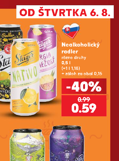Nealkoholický radler