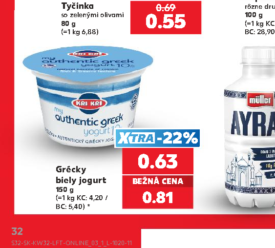 Grécky biely jogurt