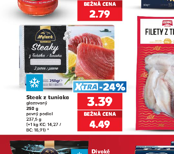 Steak z tuniaka