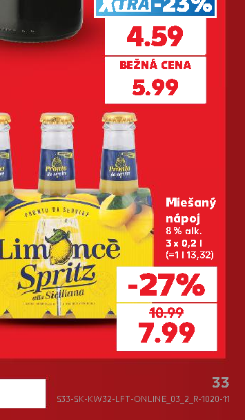 Miešaný nápoj
