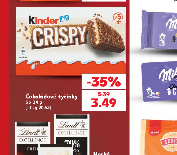 Čokoládové tyčinky