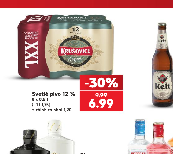 Svetlé pivo 12 %