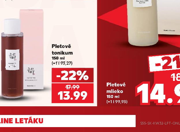 Pleťové mlieko