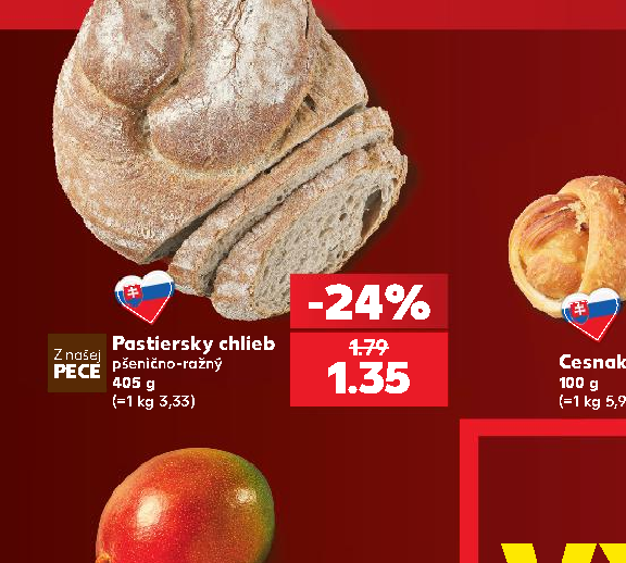 Pastiersky chlieb PECE