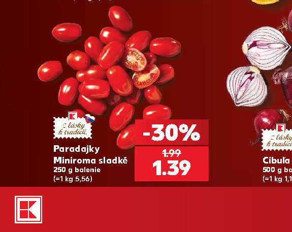 Paradajky Miniroma sladké