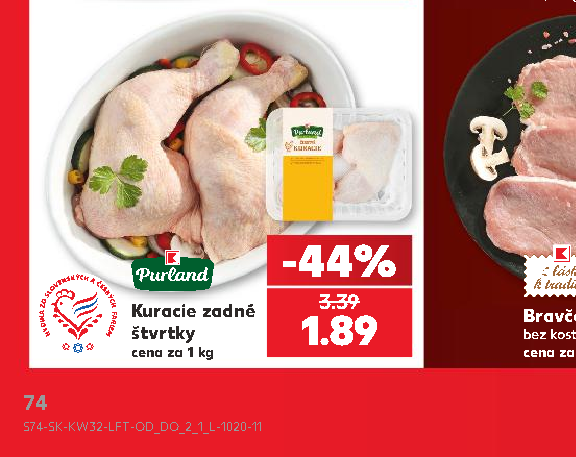 Kuracie zadné štvrtky