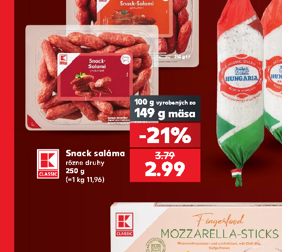 Snack saláma