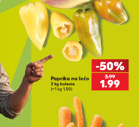 Paprika na lečo 2 kg balenie