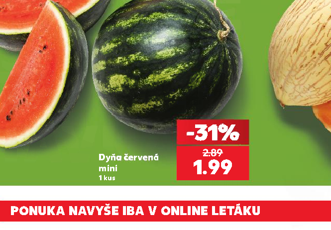 Dyňa červená mini