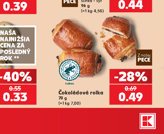 Čokoládová rolka
