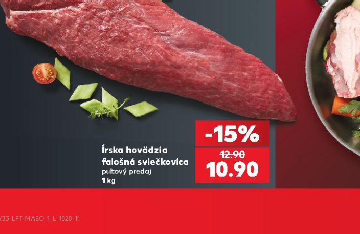 Írska hovädzia falošná sviečkovica
